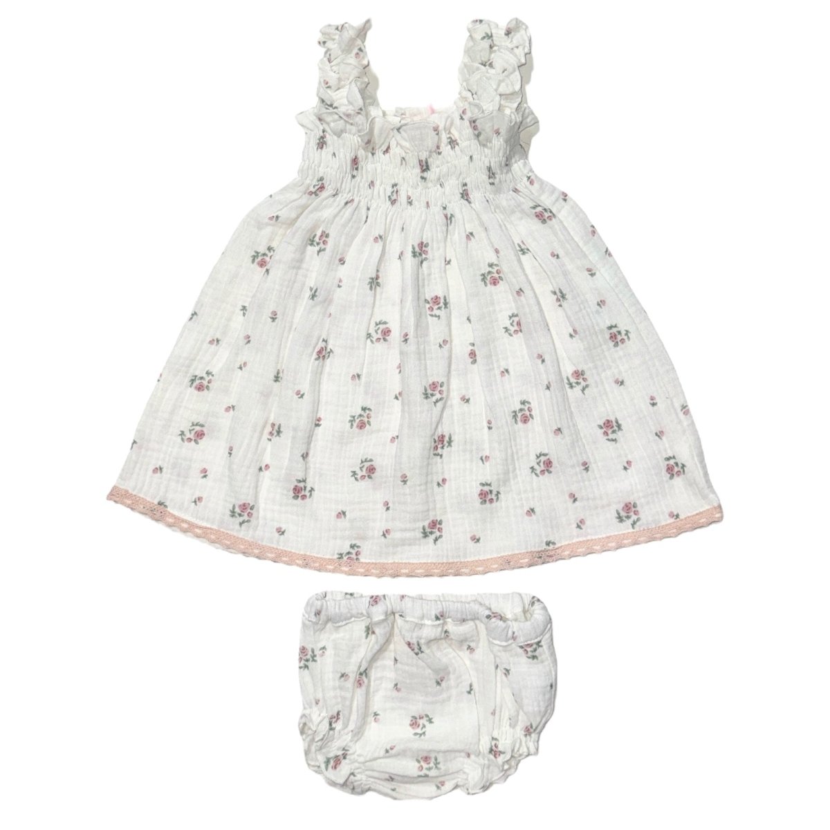 ROSES DRESS W/ BLOOMERS SET - DRESSES