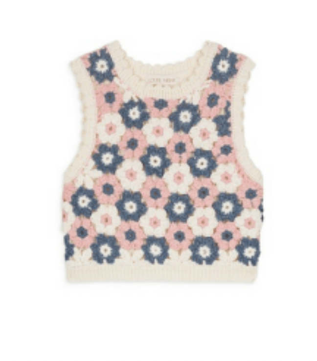 RYNIA CROCHET TOP (PREORDER) - LOUISE MISHA KIDS