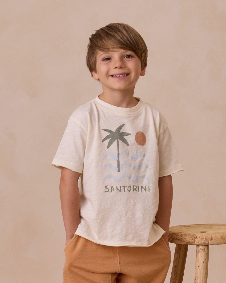 SANTORINI TSHIRT - SHORT SLEEVE TOPS