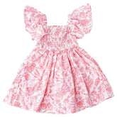 SEASIDE TOILE SMOCKED DRESS (PREORDER) - SHADE CRITTERS