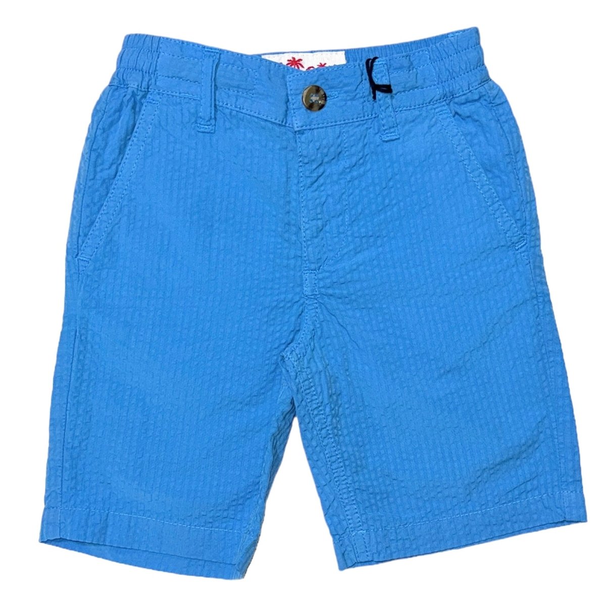 SEERSUCKER SHORTS - MC2 SAINT BARTH KIDS