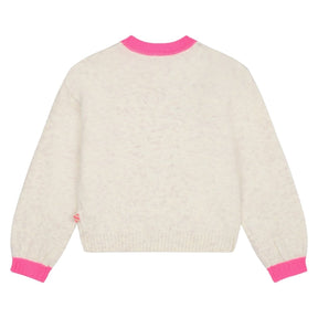 SEQUIN HEART KNIT SWEATER (PREORDER) - BILLIEBLUSH