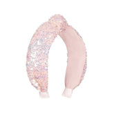 SEQUIN KNOTTED HEADBAND - ROCKAHULA