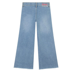 SEQUIN POCKET WIDE LEG DENIM PANTS (PREORDER) - BILLIEBLUSH