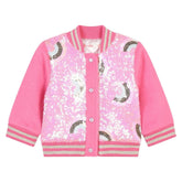 SEQUIN RAINBOW BOMBER JACKET (PREORDER) - BILLIEBLUSH