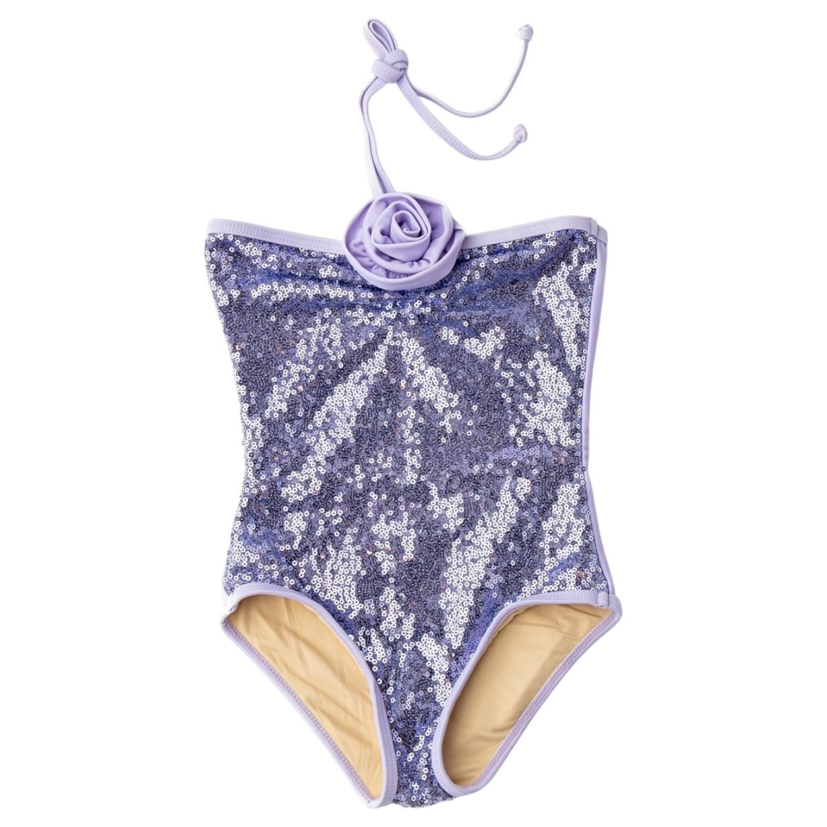 SEQUIN ROSE ONE PIECE SWIMSUIT (PREORDER) - SHADE CRITTERS