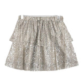 SEQUIN TIERED SKIRT (PREORDER) - ANDORINE