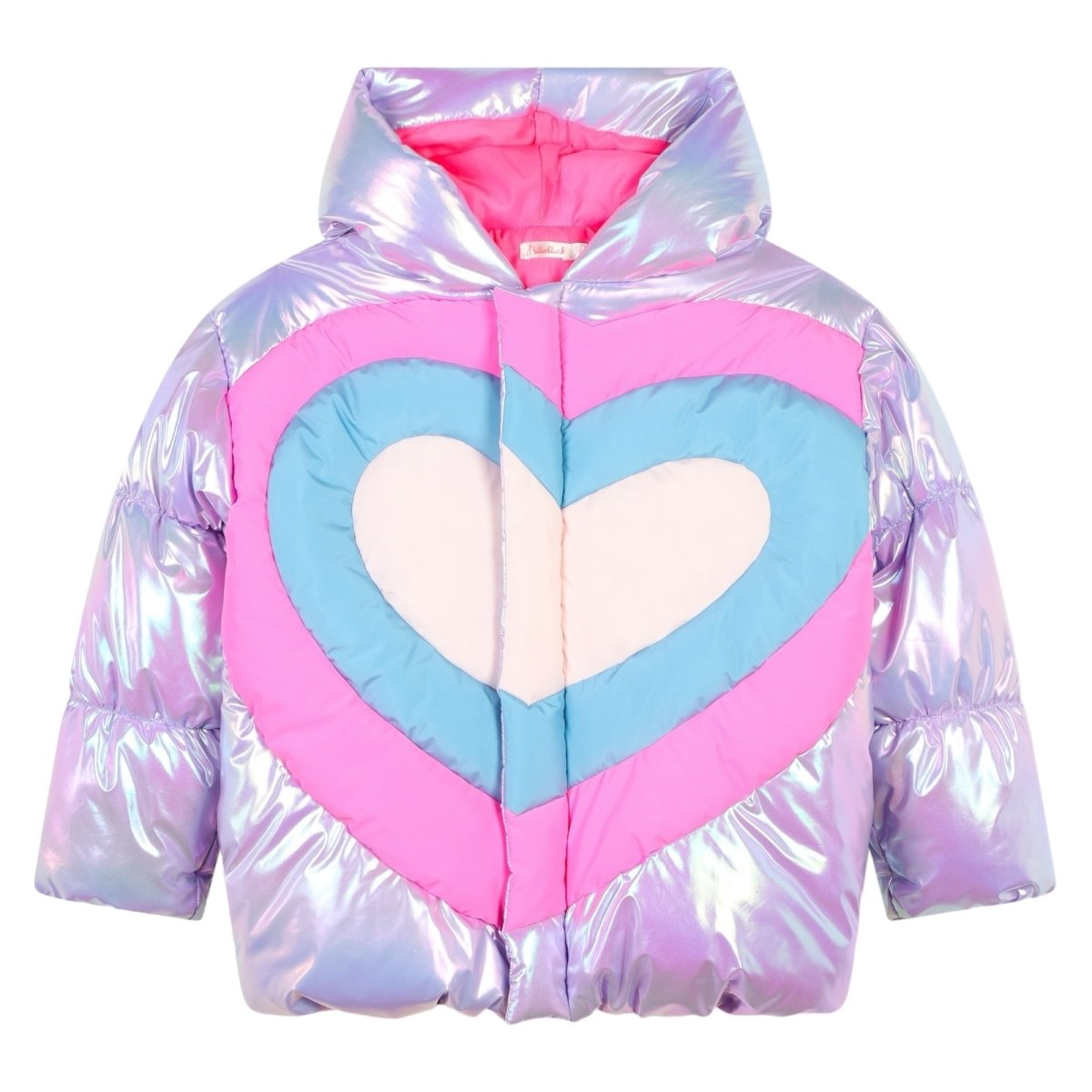 SHINY HEART PUFFER JACKET (PREORDER) - BILLIEBLUSH