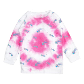 SHOOTING STAR TIE DYE SWEATSHIRT - CHASER KIDS