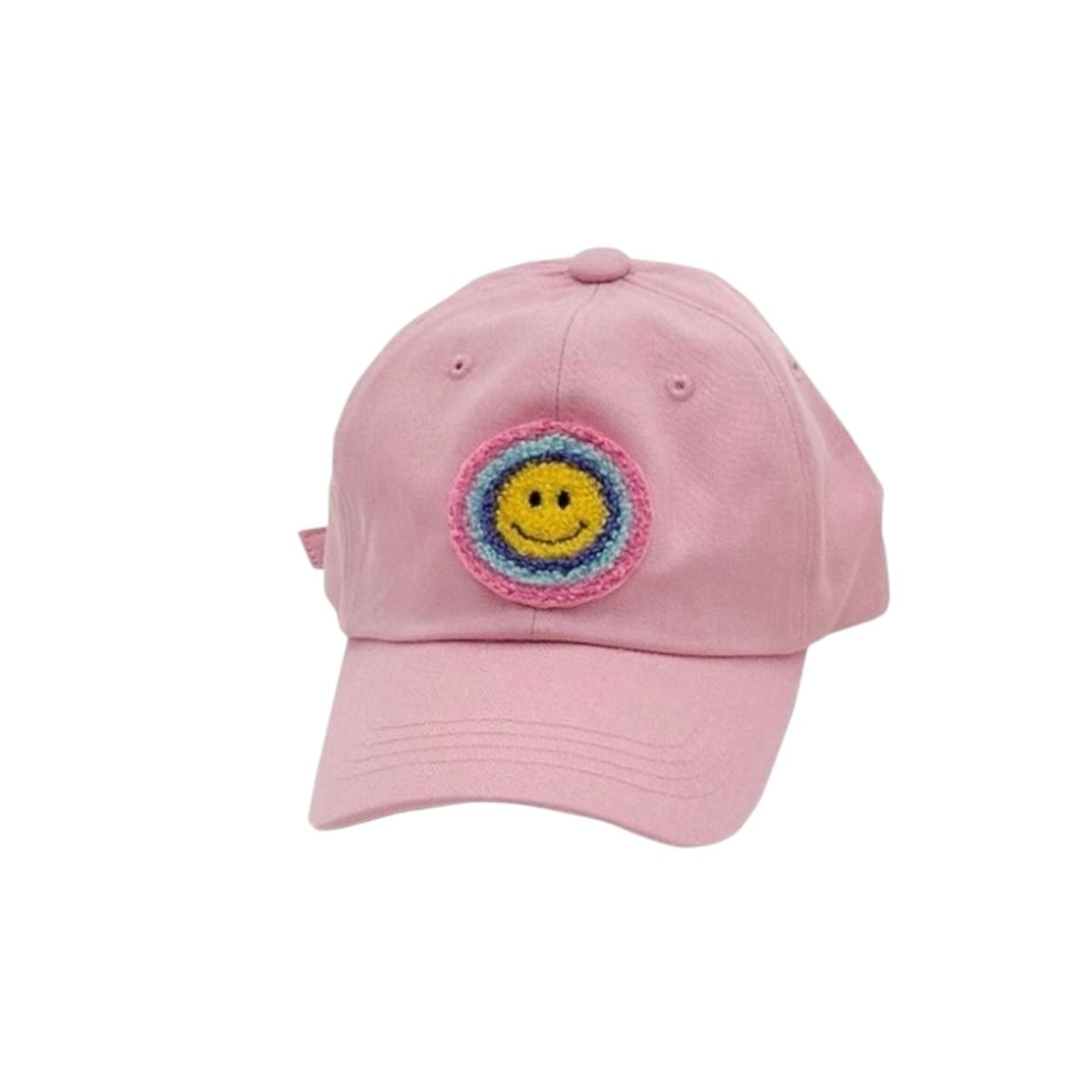 SMILE PATCH BASEBALL HAT - HATS