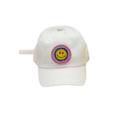 SMILE PATCH BASEBALL HAT (PREORDER) - PETITE HAILEY