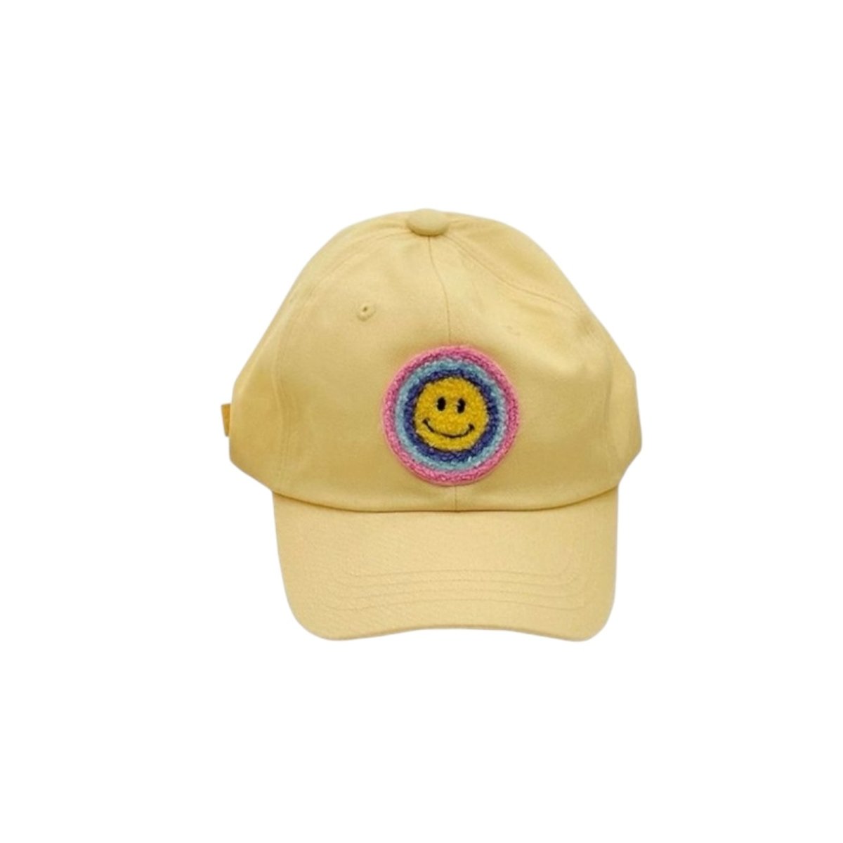 SMILE PATCH BASEBALL HAT - HATS