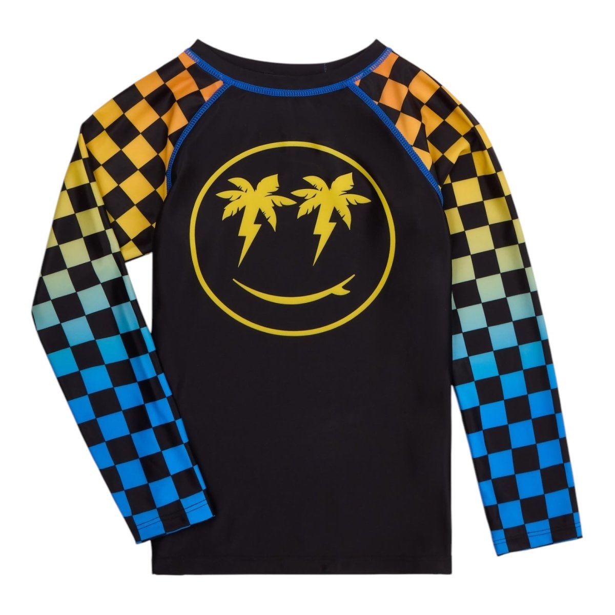 SMILEY FACE LONG SLEEVE RASH GUARD (PREORDER) - APPAMAN