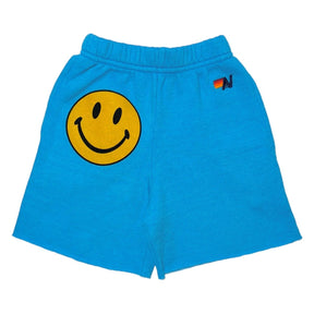 SMILEY SWEATSHORTS - AVIATOR NATION KIDS