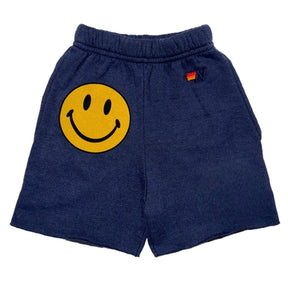 SMILEY SWEATSHORTS - AVIATOR NATION KIDS