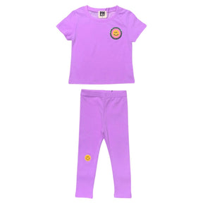 SMILEY TSHIRT AND LEGGINGS SET - SET