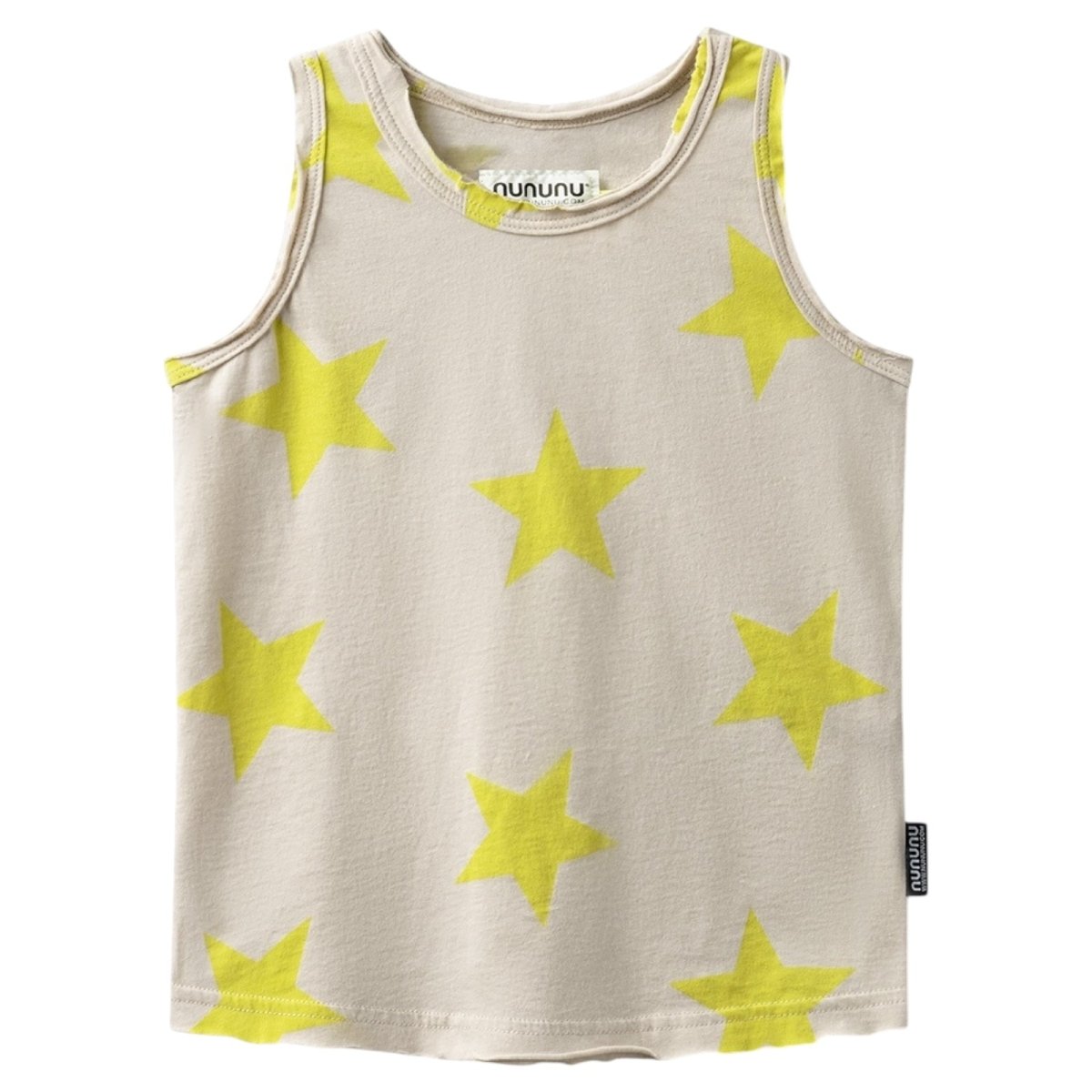 SMOKEY NATURAL STAR TANK TOP - TANK TOPS