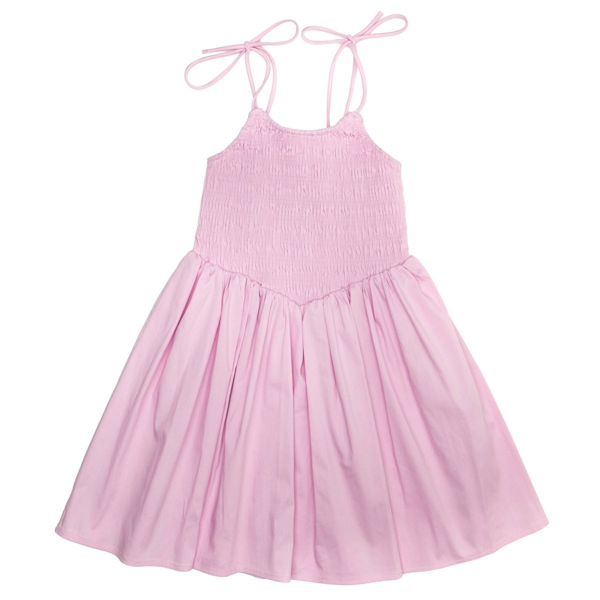 SOFIA SMOCKED DROP WAIST DRESS - MINI DREAMERS