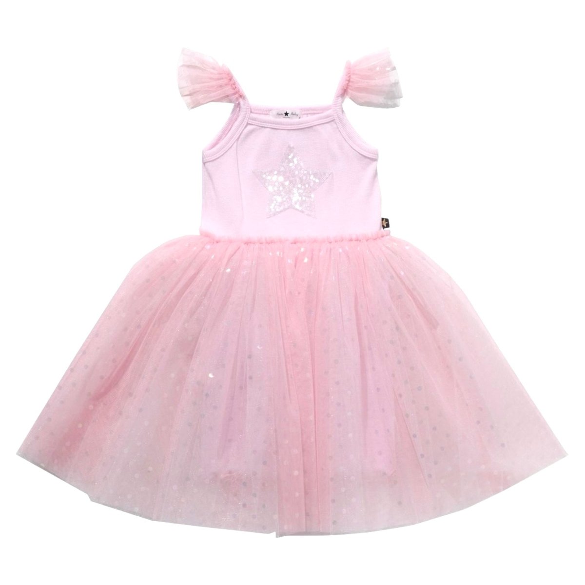 SOFIA STAR TUTU DRESS W/ FEATHER STRAPS - PETITE HAILEY