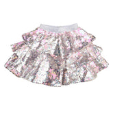 SPARKLE SEQUIN TIERED SKIRT - LOLA AND THE BOYS