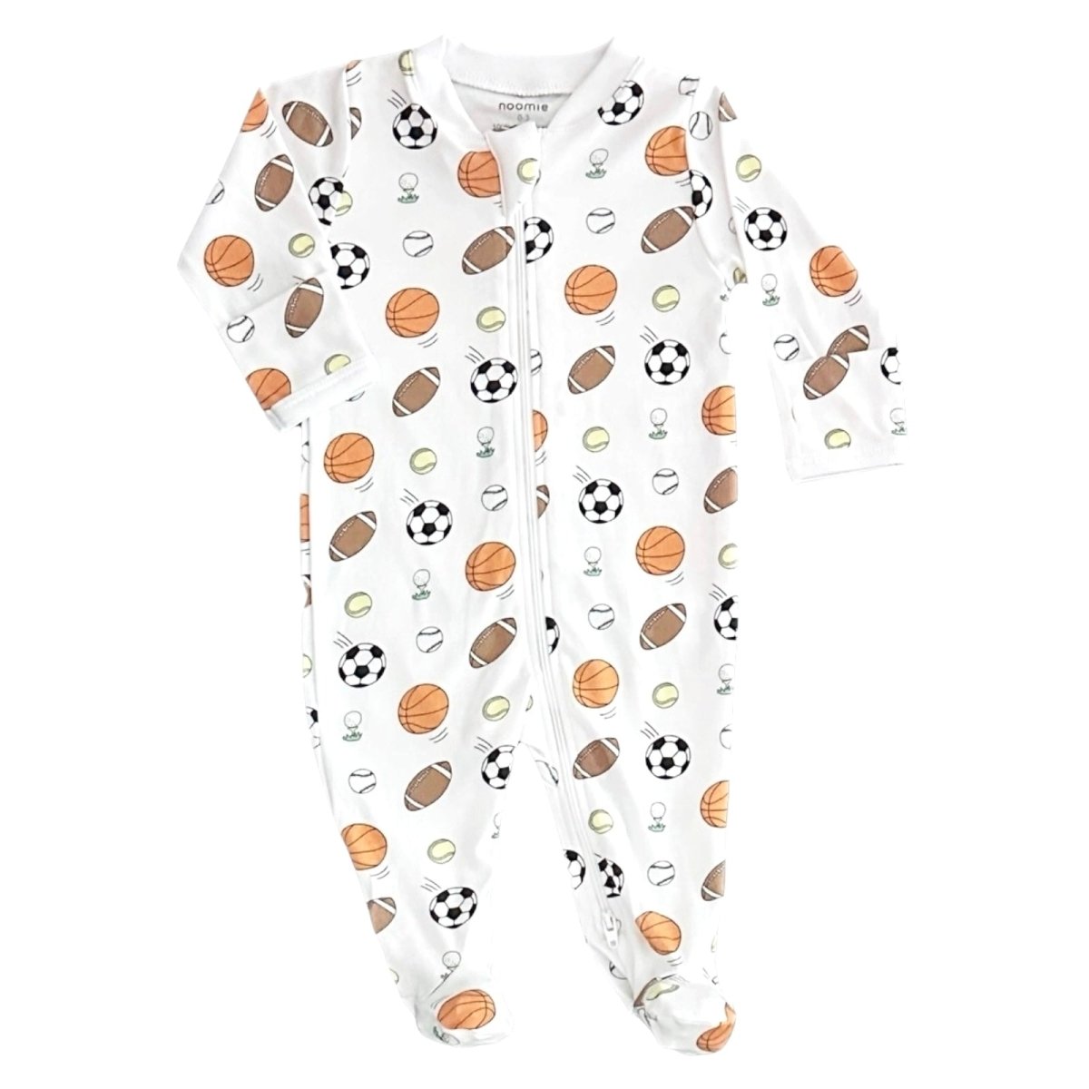 SPORTS ZIP FOOTIE - FOOTIES