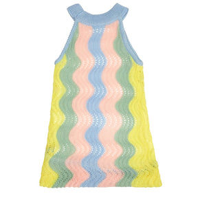 ST BARTH SWIRL CROCHET DRESS (PREORDER) - MINI DREAMERS