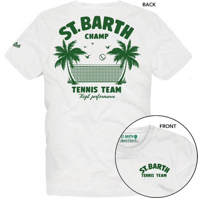 ST BARTH TENNIS TSHIRT (PREORDER) - SHORT SLEEVE TOPS