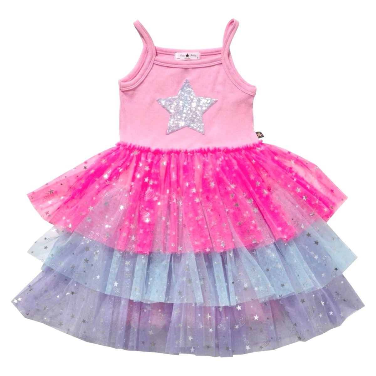 STAR LAYERED TUTU DRESS - PETITE HAILEY