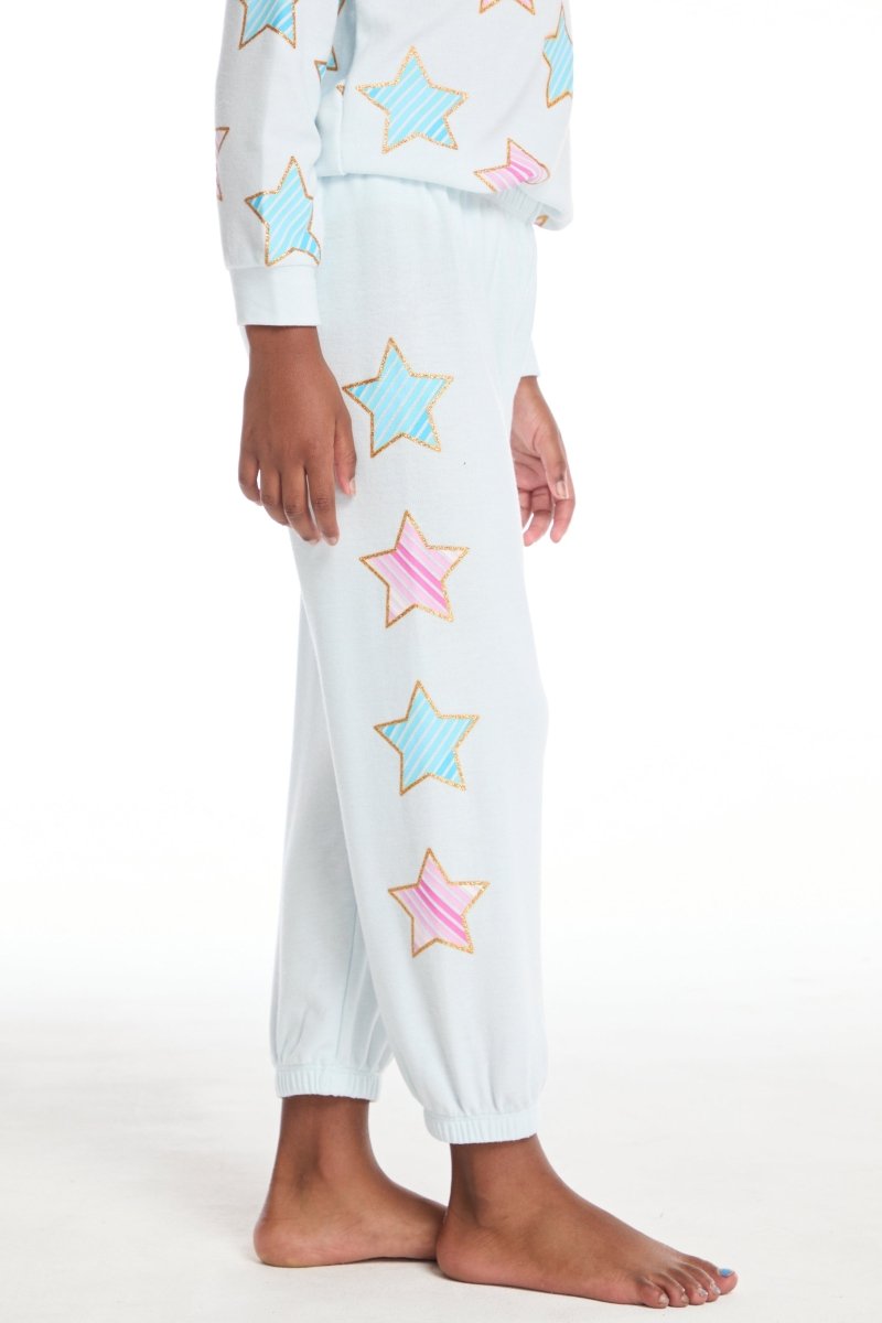 STAR PARTY SWEATPANTS - CHASER KIDS