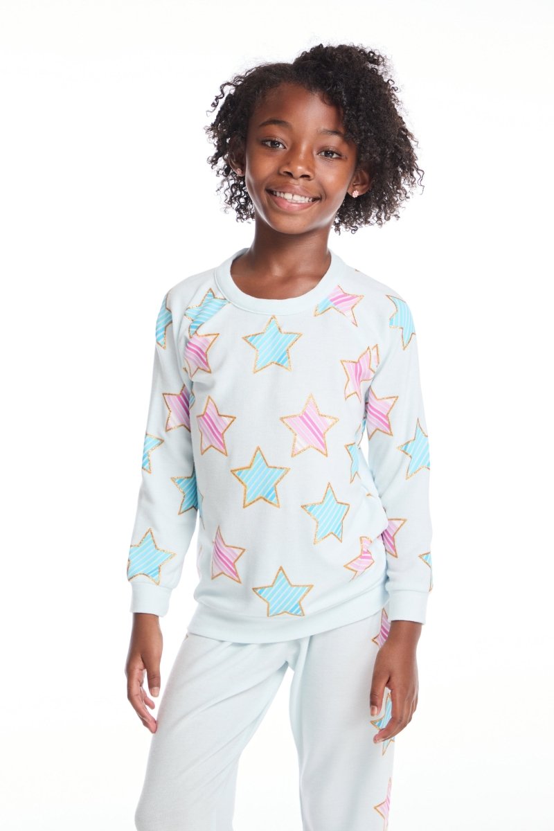 STAR PARTY SWEATSHIRT - CHASER KIDS