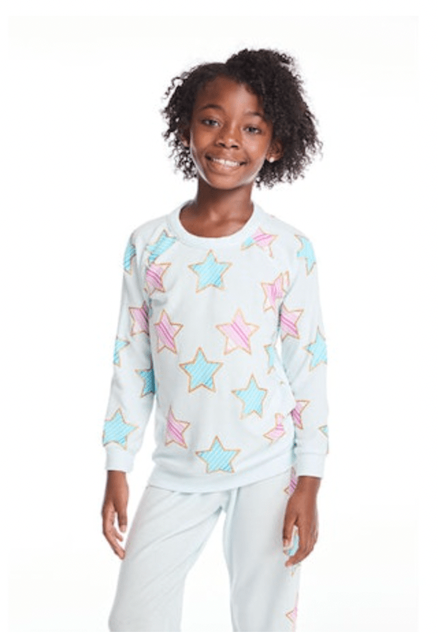 STAR PARTY SWEATSHIRT (PREORDER) - CHASER KIDS