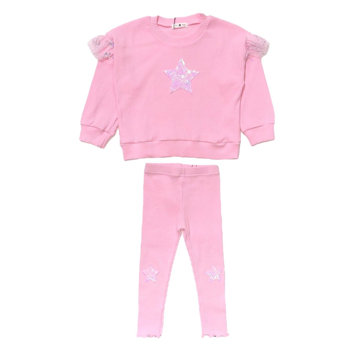 STAR SWEATSHIRT AND LEGGINGS SET - SET