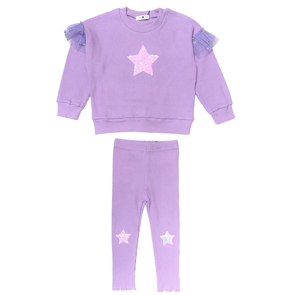 STAR SWEATSHIRT AND LEGGINGS SET - PETITE HAILEY