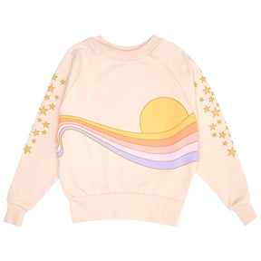 STARS GOLDEN ERA BOXY SWEATSHIRT - TINY WHALES