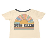 STAY SUNNY BOXY TSHIRT (PREORDER) - TINY WHALES