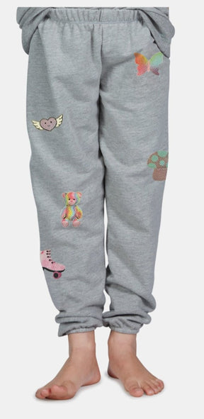 STICKER BEANS SWEATPANTS (PREORDER) - LAUREN MOSHI