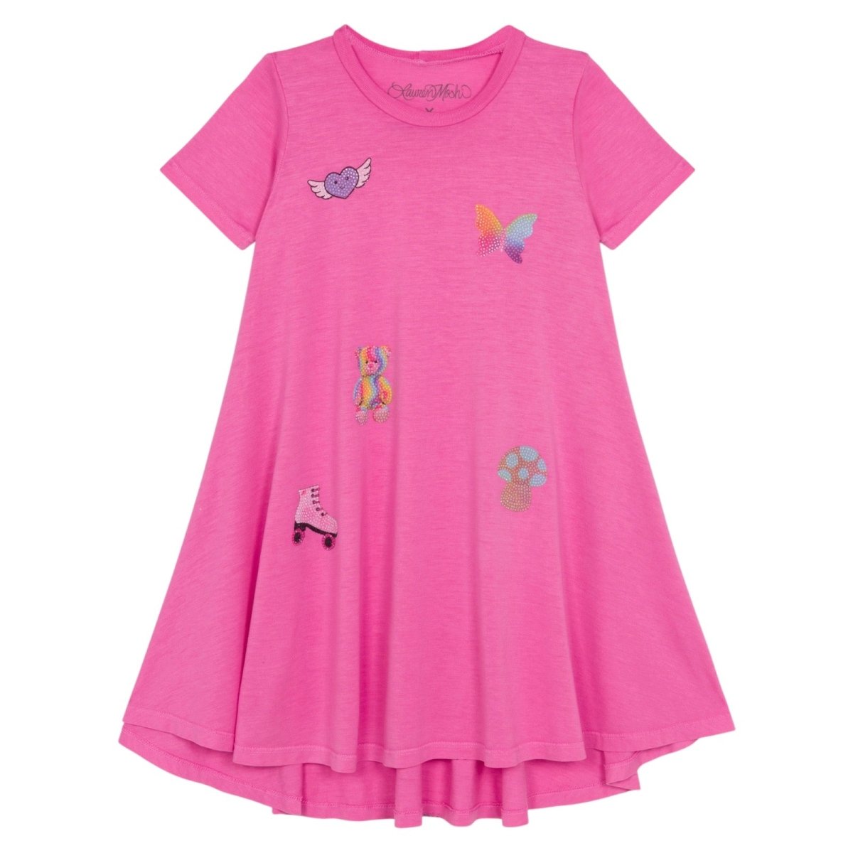 STICKER BEANS SWING DRESS (PREORDER) - LAUREN MOSHI