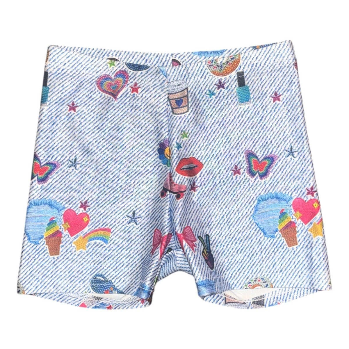 STICKERBEANS X TEREZ BIKER SHORTS (PREORDER) - TEREZ