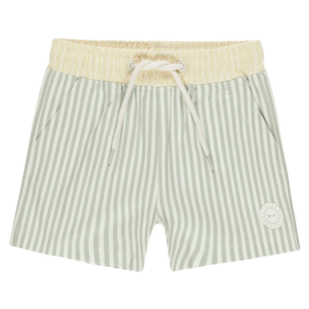 STRIPE SWIM TRUNKS - RYLEE + CRU