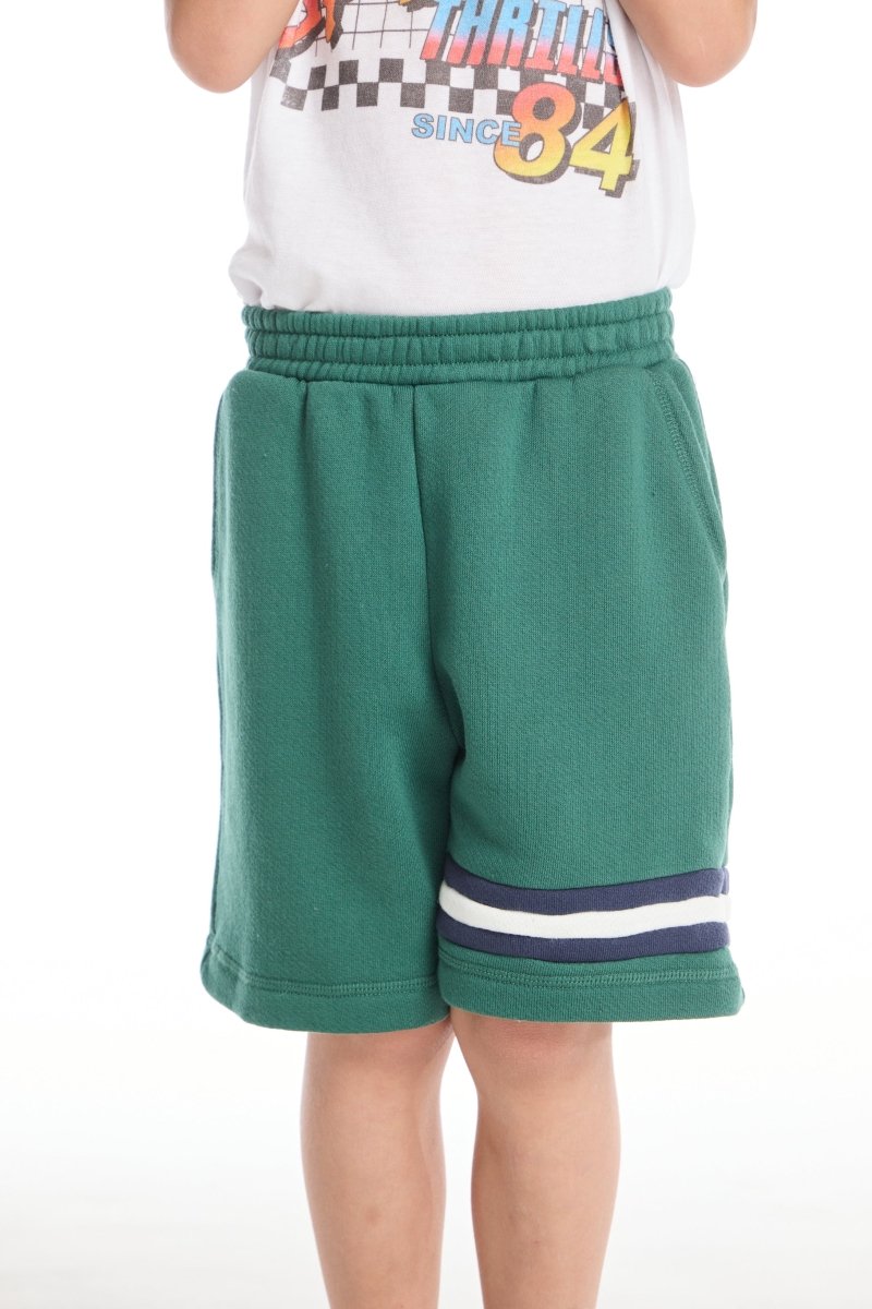 STRIPE TRIM SHORTS - CHASER KIDS