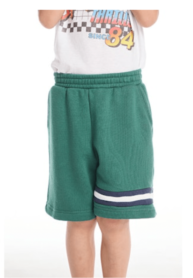 STRIPE TRIM SHORTS (PREORDER) - CHASER KIDS