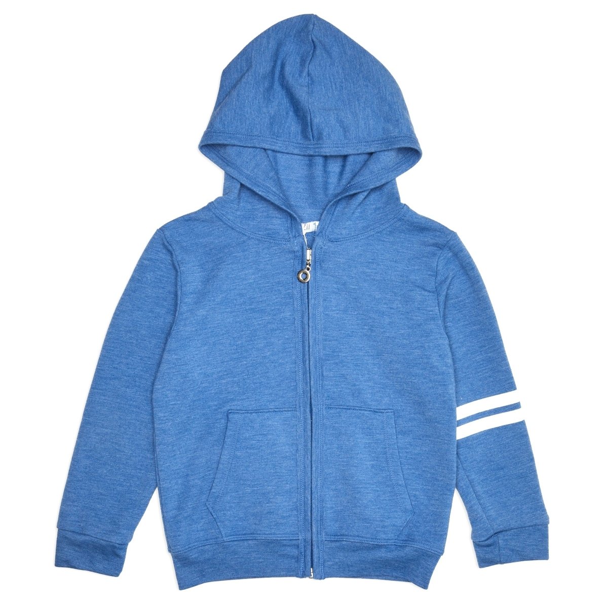 STRIPE ZIP UP HOODIE - COZII BY T2LOVE