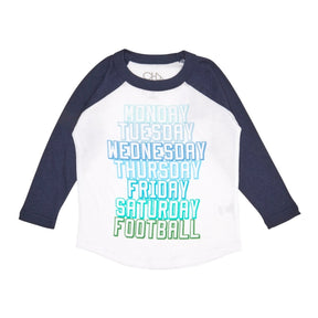 SUNDAY FOOTBALL LONG SLEEVE TSHIRT - CHASER KIDS