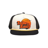 TAKE IT EASY TRUCKER HAT - TINY WHALES