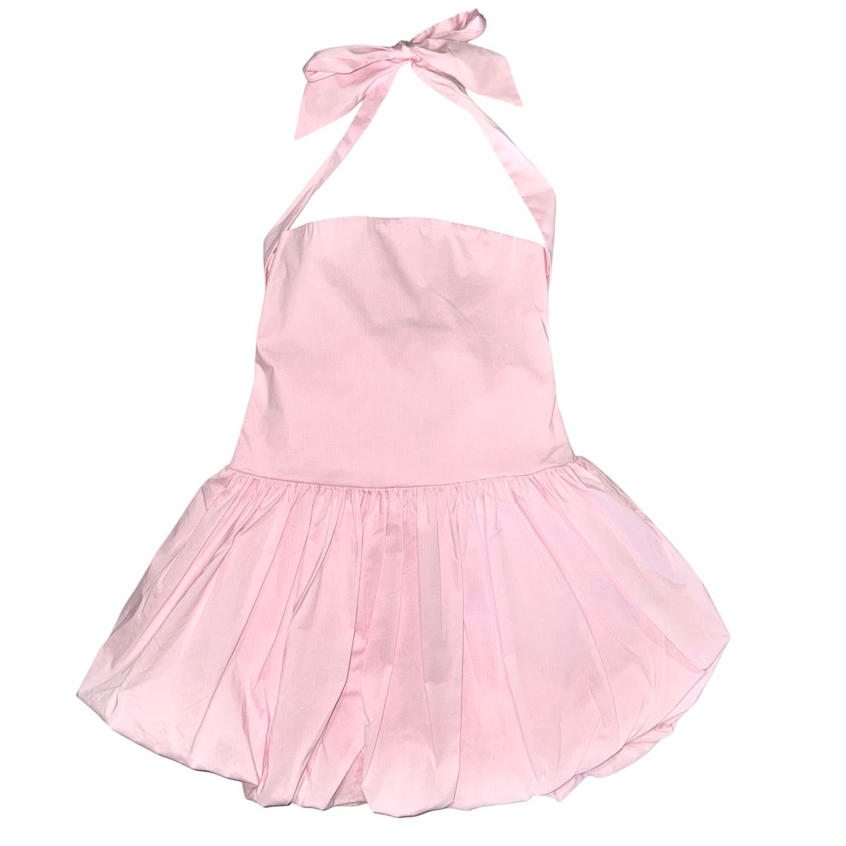 TALIA BUBBLE DRESS W/ SHORT UNDER - DRESSES