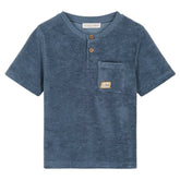 TAZO TERRY HENLEY TOP (PREORDER) - LOUISE MISHA KIDS