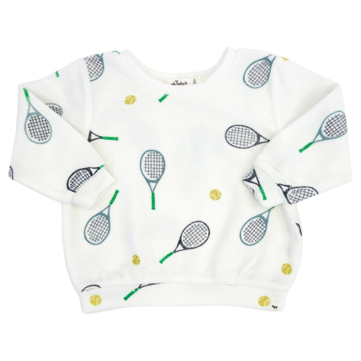 TENNIS BOXY SWEATSHIRT - SWEATERS