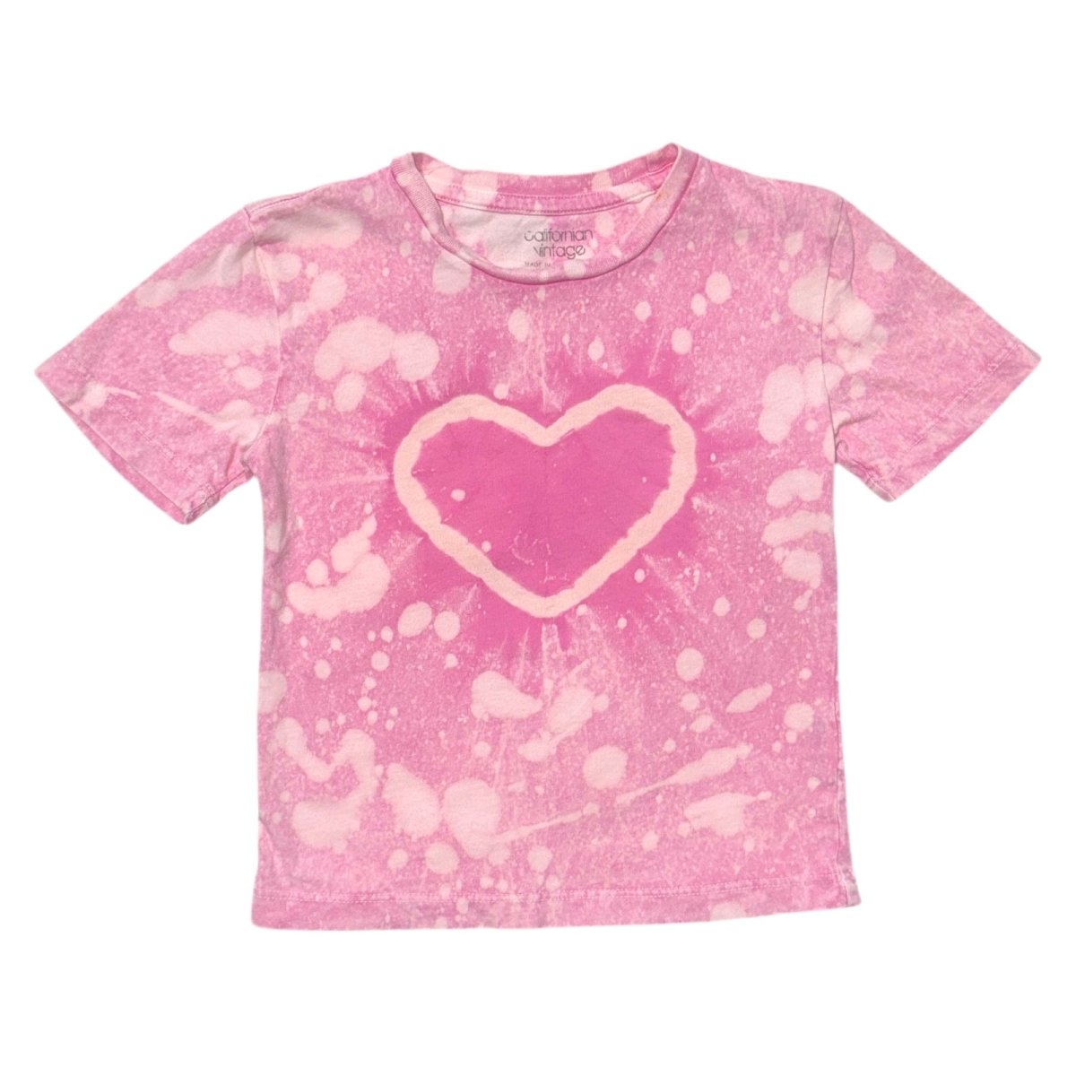 TIE DYE HEART TSHIRT - CALIFORNIAN VINTAGE