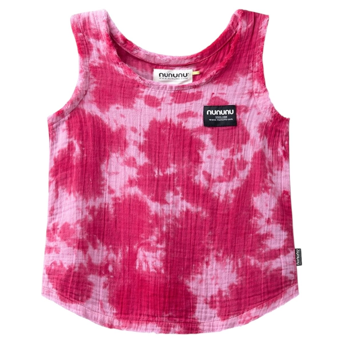 TIE DYE MUSLIN VACAY TANK TOP - TANK TOPS