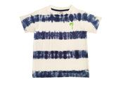 TIE DYE STRIPE ZIP TSHIRT (PREORDER) - MISH MISH